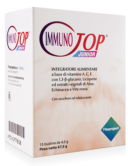 IMMUNOTOP JUNIOR 15 BUSTINE DA 4,5 G - farmacia187.it