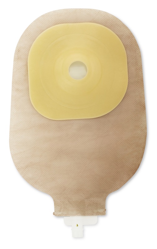 SACCA UROSTOMIA CONVESSA BARRIERA PROTETTIVA AUTOPORTANTE TRASPARENTE 25MM MIDI 350ML TNT IDROREPELLENTE 10 PEZZI+1 ADATTATORE+10 TAPPINI ESTERNI DI SICUREZZA - farmacia187.it