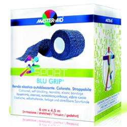BENDA ELASTICA AUTOBLOCCANTE MASTER-AID BLUGRIP 6X4,5 - farmacia187.it