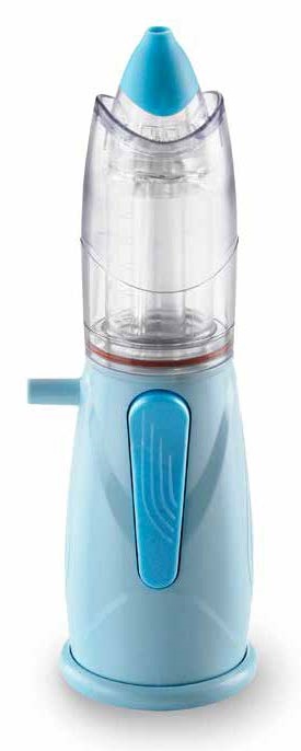 AEROSOL PER ALTE VIE RESPIRATORIE RINOWASH COLORE AZZURRO CON CAMPANA UNIVERSALE - farmacia187.it