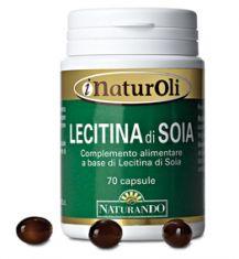 NATUROLI LECITINA DI SOIA 70 CAPSULE - farmacia187.it