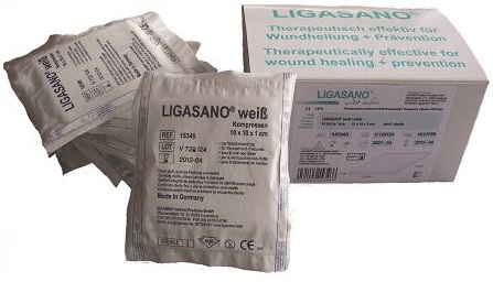 MEDICAZIONE IN COMPRESSE DI POLIURETANO ESPANSO FORMATO DA RETICOLI CELLULARI A NIDO D'APE 10X10X1CM 10 PEZZI - farmacia187.it