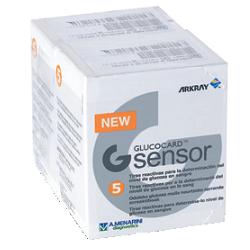 STRISCE MISURAZIONE GLICEMIA GLUCOCARD G SENSOR 10 PEZZI - farmacia187.it