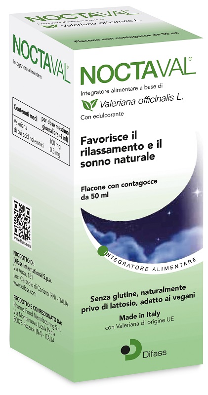 NOCTAVAL GOCCE 50 ML - farmacia187.it