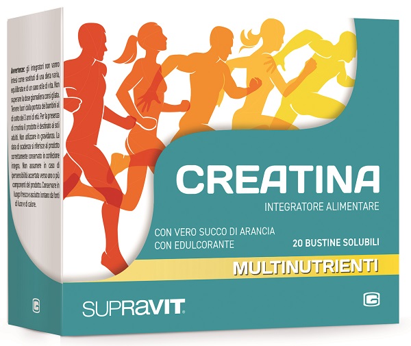SUPRAVIT CREATINA GRANULATO 20 BUSTINE - farmacia187.it