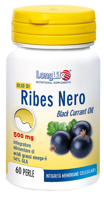 LONGLIFE OLIO RIBES NERO 60 PERLE DI GELATINA - farmacia187.it