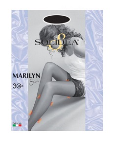 MARILYN 30 SHEER CALZA AUTOREGGENTE CAMEL 4 - farmacia187.it