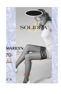 MARILYN 70 SHEER CALZA AUTOREGGENTE CAMEL 3 - farmacia187.it
