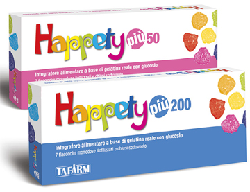 HAPPETY PIU 200 7 FLACONCINI 200 MG - farmacia187.it