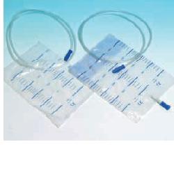 SACCA RACCOLTA URINA DA LETTO IN PVC NON STERILE VOLUME 2 LITRI TUBO LUNGHEZZA 130 CM 30 PEZZI - farmacia187.it