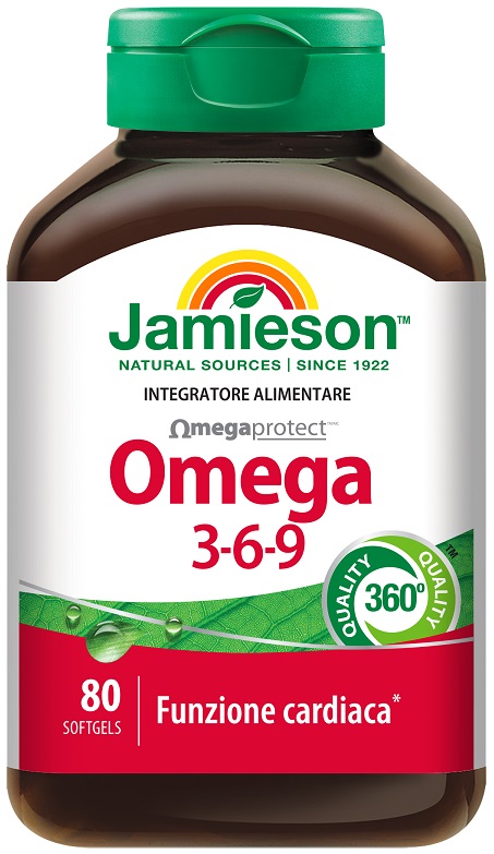 JAMIESON OMEGA 3-6-9 80 SOFTGELS - farmacia187.it