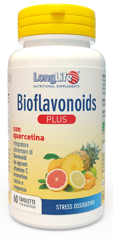 LONGLIFE BIOFLAVONOIDS PLUS 60 TAVOLETTE RIVESTITE - farmacia187.it