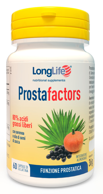 LONGLIFE PROSTAFACTORS 60 CAPSULE - farmacia187.it
