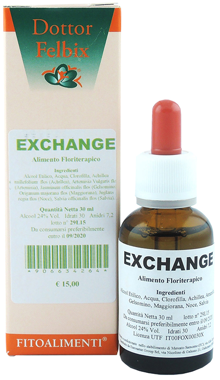 EXCHANGE GOCCE 30 ML - farmacia187.it