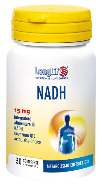 LONGLIFE NADH CON Q10 30 COMPRESSE - farmacia187.it