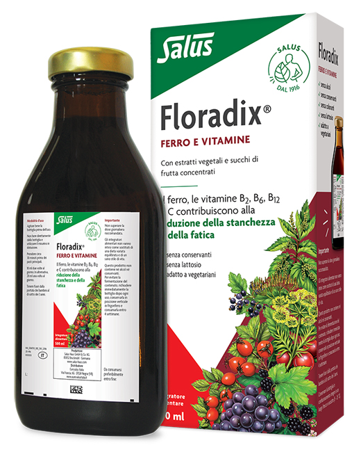 FLORADIX FERRO E VITAMINE 500 ML - farmacia187.it