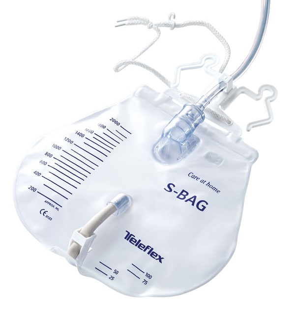 SACCA DI DRENAGGIO LETTO PER INCONTINENZA 2000ML IN PVC CON VALVOLA DI NON RITORNO E SCARICO STERILE GOCCIOLATOIO FILTRO AD ARIA CIRCUITO CHIUSO 100% TUBO DI RACCORDO120CM 1 PEZZO - farmacia187.it