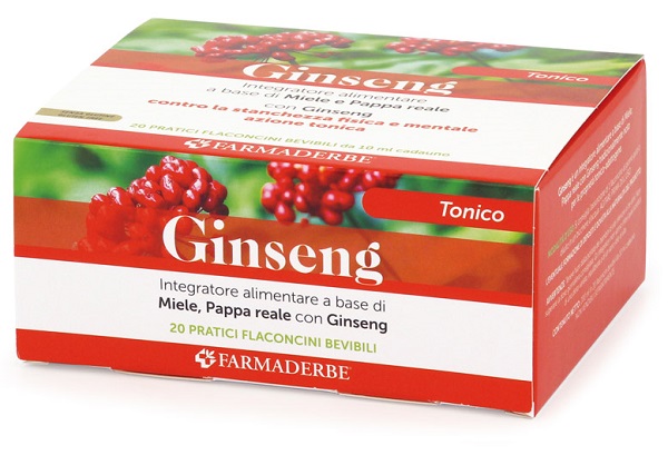 FIALE GINSENG 20 FLACONCINI 10 ML - farmacia187.it