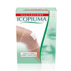 ICOPIUMA BENDA A COMPRESSIONE FISIOLOGICA PER GAMBA E GINOCCHIO CAL 5 1 PEZZO - farmacia187.it