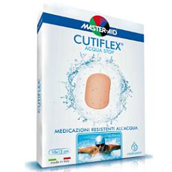 MEDICAZIONE AUTOADESIVA TRASPARENTE IMPERMEABILE MASTER-AID CUTIFLEXMED 10,5X15 CM 5 PEZZI - farmacia187.it