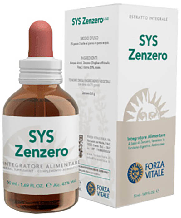 SYS ZENZERO GOCCE 50 ML - farmacia187.it