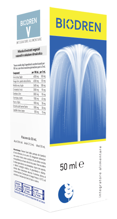 BIODREN V 50 ML SOLUZIONE IDROALCOLICA - farmacia187.it
