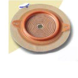 PLACCA PER COLOSTOMIA ALTERNA MIO SISTEMA A 2 PEZZI FORO RITAGLIABILE 10/35MM FLANGIA 40MM 5 PEZZI ARTICOLO 13141 - farmacia187.it