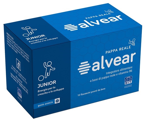 ALVEAR JUNIOR PAPPA REALE 10 FLACONCINI - farmacia187.it