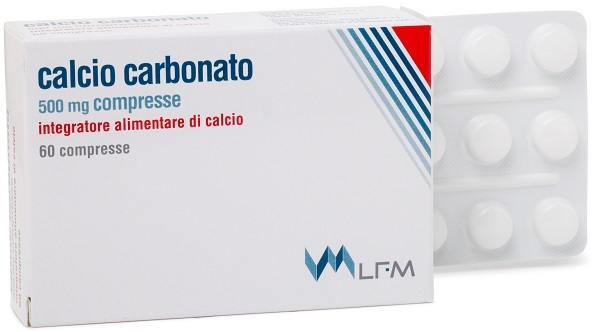 CALCIO CARBONATO 60 COMPRESSE - farmacia187.it