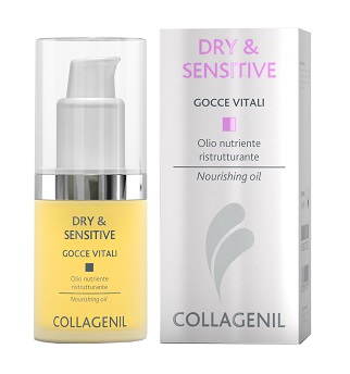COLLAGENIL DRY & SENSITIVE GOCCE VITALI 30 ML - farmacia187.it