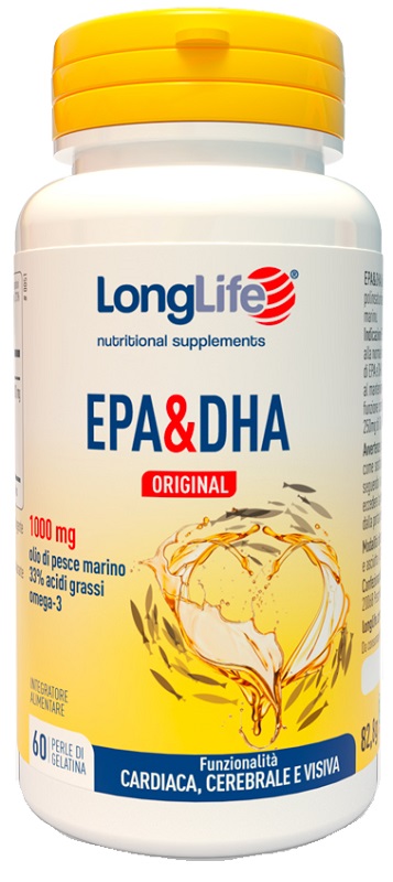 LONGLIFE EPA DHA 60 PERLE - farmacia187.it