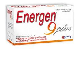 ENERGEN 9 PLUS 10 FLACONCINI 10 ML - farmacia187.it