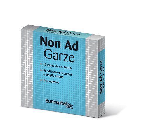 GARZA PARAFFINATA NON AD 10X10 CM 10 PEZZI - farmacia187.it