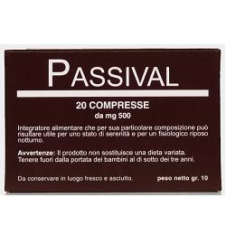 PASSIVAL ESTRATTO ERBORISTICO 20 COMPRESSE - farmacia187.it