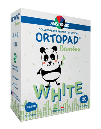 CEROTTO OCULARE PER ORTOTTICA ORTOPAD BIANCO REGULAR 20 PEZZI - farmacia187.it