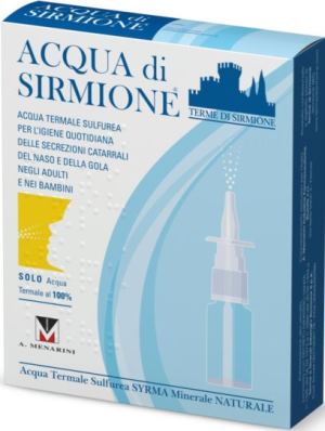 ACQUA SIRMIONE MINERALE NATURALE 6 FIALE 15 ML - farmacia187.it