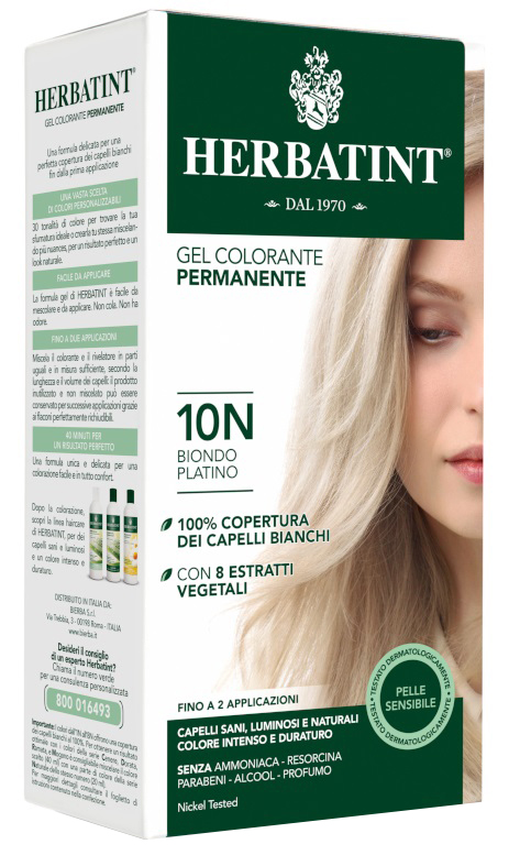 HERBATINT 10N PLATINO 150 ML - farmacia187.it