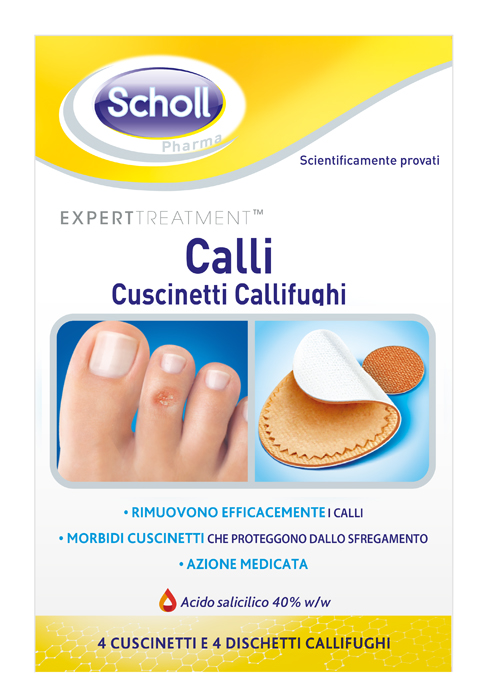 CEROTTO CALLIFUGO CALLI DURI 4 CEROTTI + 4 DISCHETTI - farmacia187.it