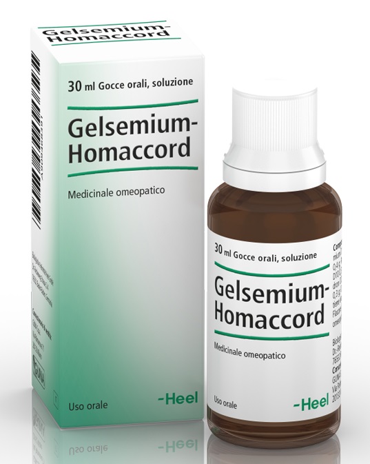HEEL GELSEMIUM HOMACCORD GOCCE 30 ML - farmacia187.it