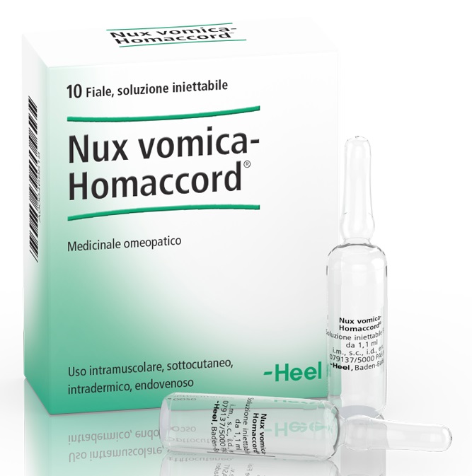 HEEL NUX VOMICA HOMACCORD 10 FIALE - farmacia187.it