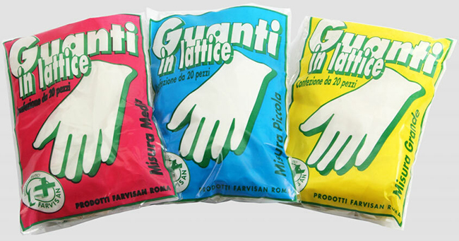 GUANTO IN LATTICE MISURA GRANDE 20 PEZZI - farmacia187.it