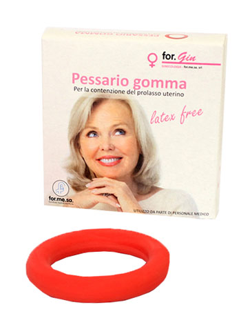 PESSARIO IN GOMMA MONOPAZIENTE MISURA 65MM PER CONTENZIONE DEL PROLASSO UTERINO 1 PEZZO - farmacia187.it