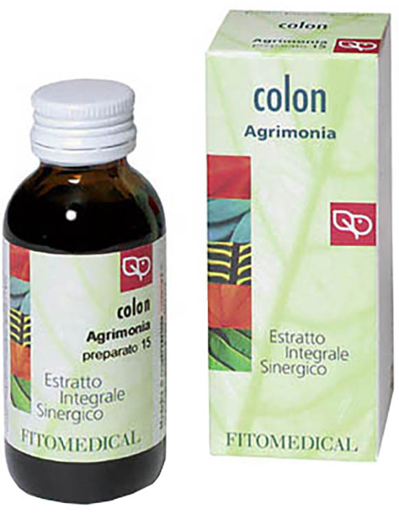 AGRIMONIA COLON ESTRATTO INTEGRALE SINERGICO 60 ML PREPARATO 15 - farmacia187.it