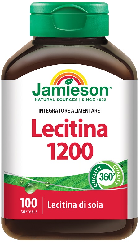 JAMIESON LECITINA 1200 100 SOFTGELS - farmacia187.it