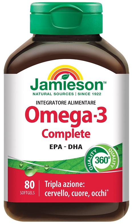 JAMIESON OMEGA 3 COMPLETE 80 PERLE - farmacia187.it