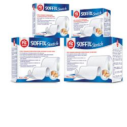 CEROTTO IN ROTOLO PIC SOFFIX STRETCH TESSUTO NON TESSUTO ESTENDIBILE 5X500 CM 1 PEZZO - farmacia187.it