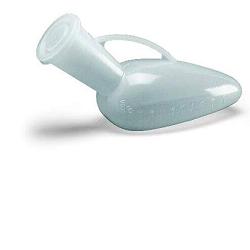 URINALE UOMO IN POLIETILENE BIANCO CON TAPPO - farmacia187.it