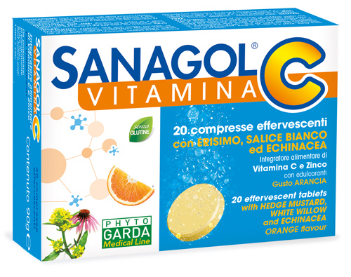 SANAGOL C 20 COMPRESSE EFFERVESCENTI - farmacia187.it