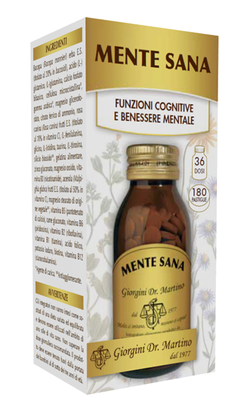 MENTE SANA 180 PASTIGLIE - farmacia187.it