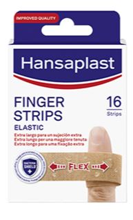 CEROTTI PER LE DITA ELASTICO FINGER STRIP 16 PEZZI - farmacia187.it